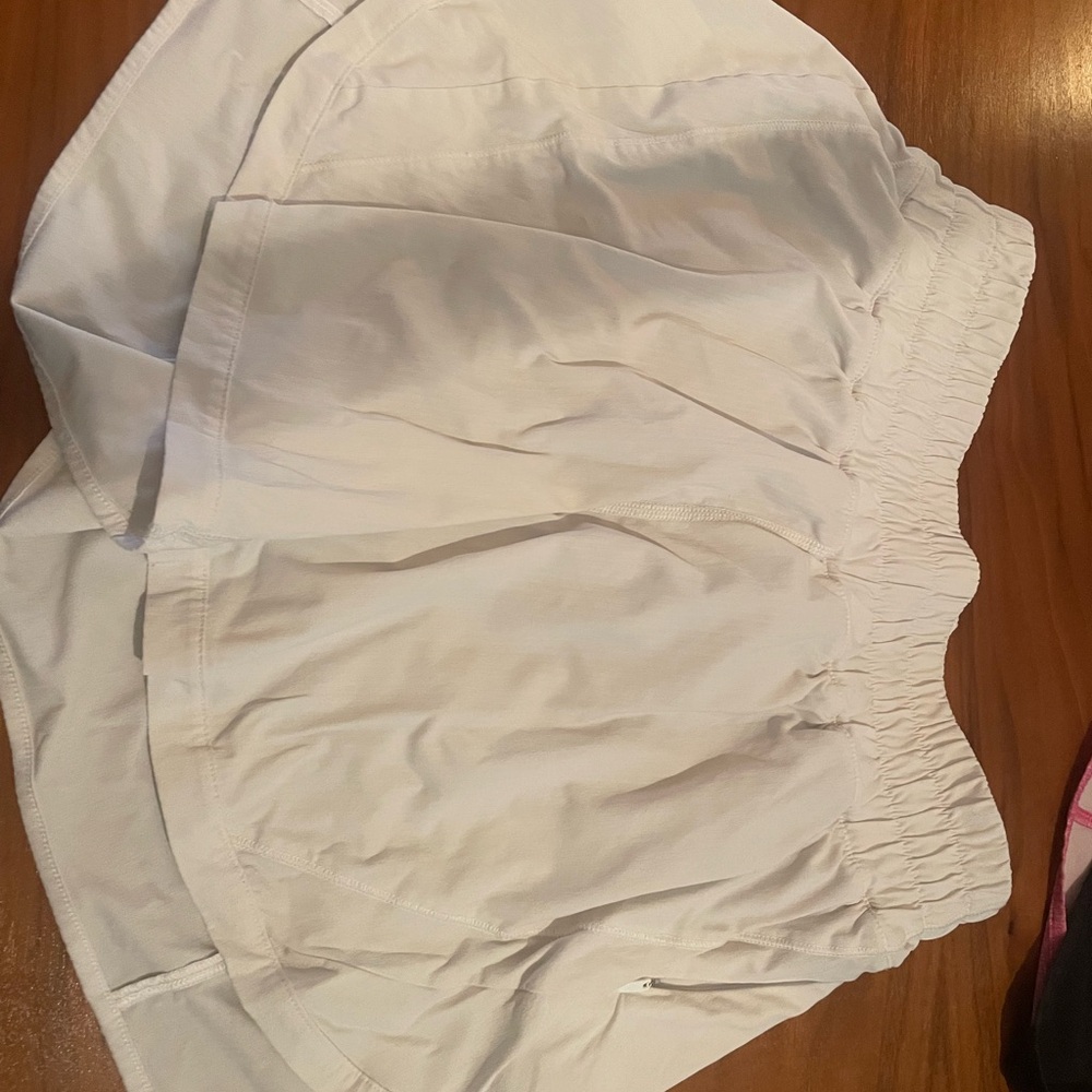 lululemon athletica White Athletic Shorts